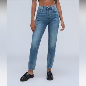 Everlane The ’90s Cheeky® Jean 27 Ankle 26.5 inseam Vintage Mid Blue